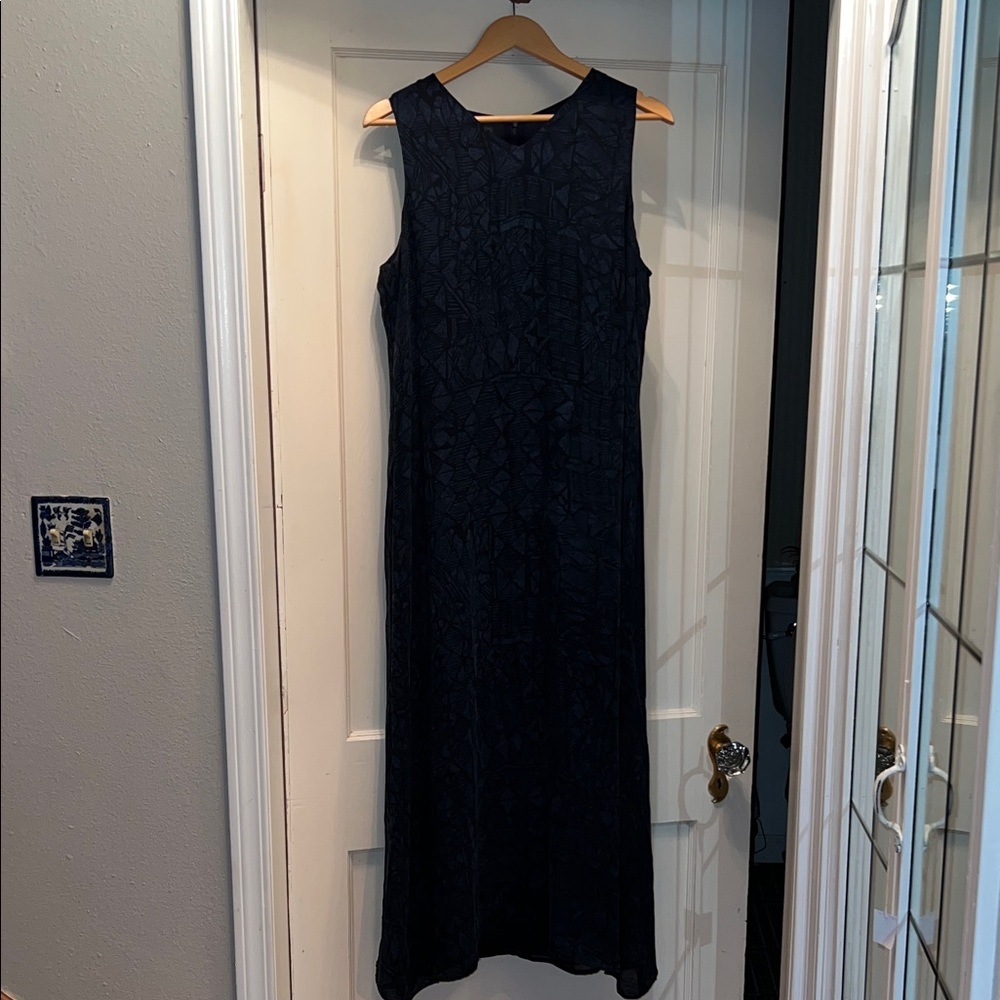 Vintage Lauren Ralph Lauren sleeveless silk dress size 14 long